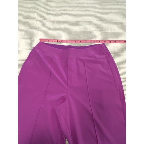 NWOT Athleta Brooklyn Heights Jazzy Purple Pants Size 8 - Picture 6 of 8